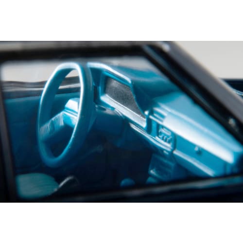 Tomytec Tomica Limited Vintage Neo 1/64 Scale LV-N321b Nissan 4x4 King Cab Truck (North American Model, Blue) - Finished Model (Product Code: 332855)