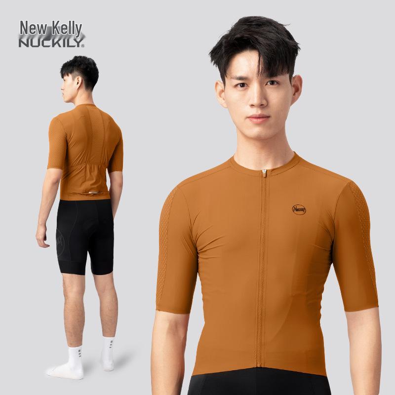 

Niukeli Men s Short Sleeve Summer Cycling Jersey - Sweat-Wicking and Zippered Road Bike Top for Professional Competitions. XXXL