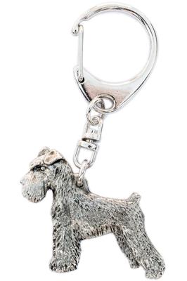 Μινιατούρα Σνάουτσερ Κατασκευασμένο στην Αγγλία Συλλογή Μπρελόκ Σκύλου Τέχνης
