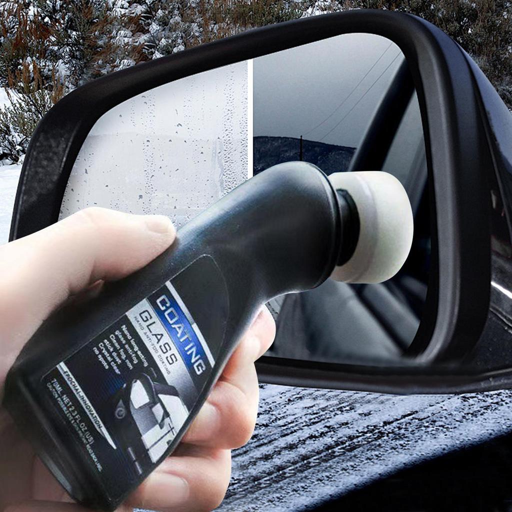90ml Car Anti-fog Spray Truck SUV Glass Antifog Coating Agent Defogger Auto Windows Screens Mirror Windshield Defogging Cleaner