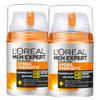 Face Cream For Men With SPF15 Loreal Men Expert Set 2X50Ml