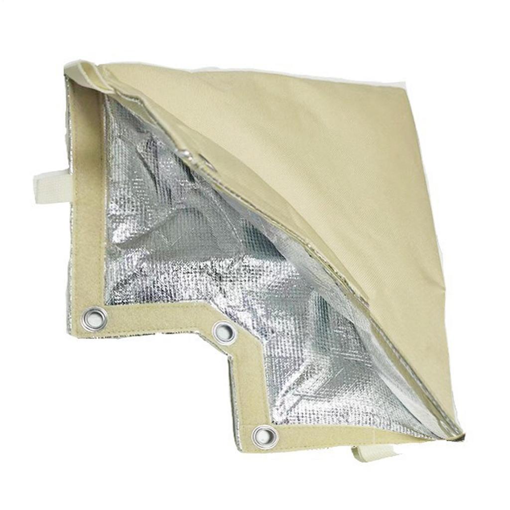 Pokrowiec na kran zewnętrzny z tkaniny Oxford, przeciwzamrożeniowy, ochraniacz na kran ogrodowy, osłona chroniąca przed mrozem, rękaw zapobiegający cofaniu