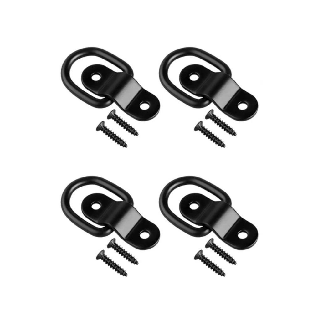 2/4/6/8Pcs Trailer Connector Link D Rings Lashing Hooks  Truck  ATV Boat Kayak