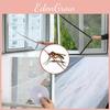 Premium Window Mesh Door Curtain With Self-adhesive Net Guard For Mosquitoes And Bugs