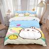 3pcs Cute Cartoon Animal Print Bedding Set-Perfect for Home Decor, Festive Gifts, and Daily Use!1202224a