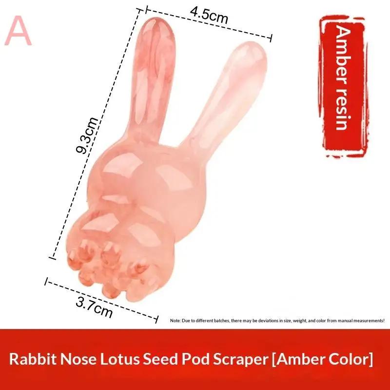 Head Scalp Massage Comb Rib Shifting Rod Acupoint Stick Multifunctional Resin Nose Scraping Massager Facial Scraping Massager