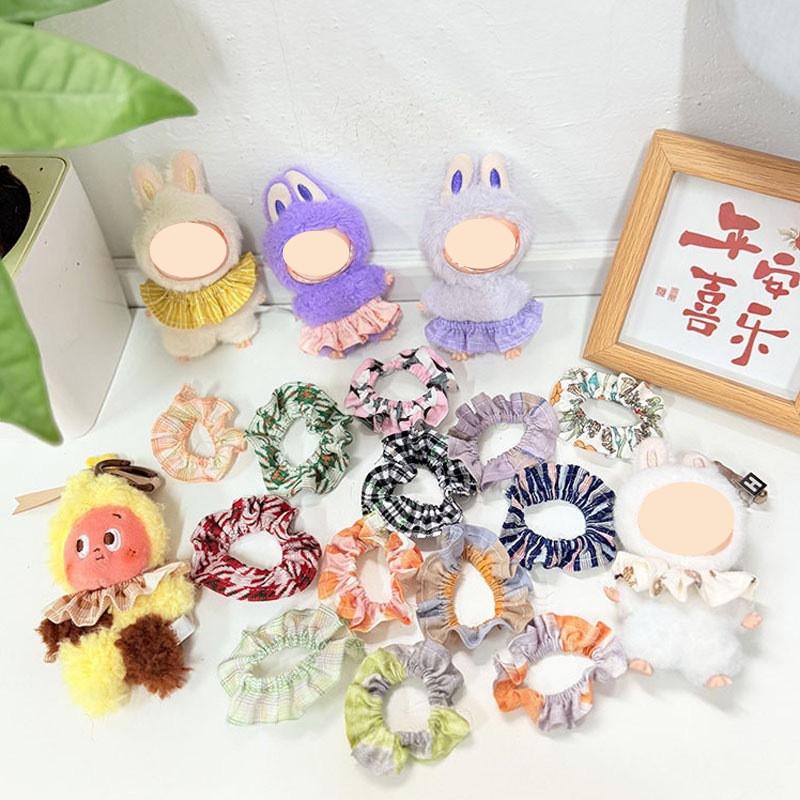 [Cloth Only] 10cm Doll Clothes Short Skirt, Skirt, Neckerchief, Collar Accessory Exquisite Accessories for Cartoon Doll
