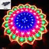 Sunflower Star Peacock Heart Shape Led Lantern String Lights With Colorful Decorative Shapes For Holiday Party Decor