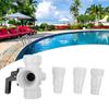 3-Way Diverter Valve 3-way Valve For Solar Modules Regulate The Heating Power Replacement Solar Parts Pools Garden