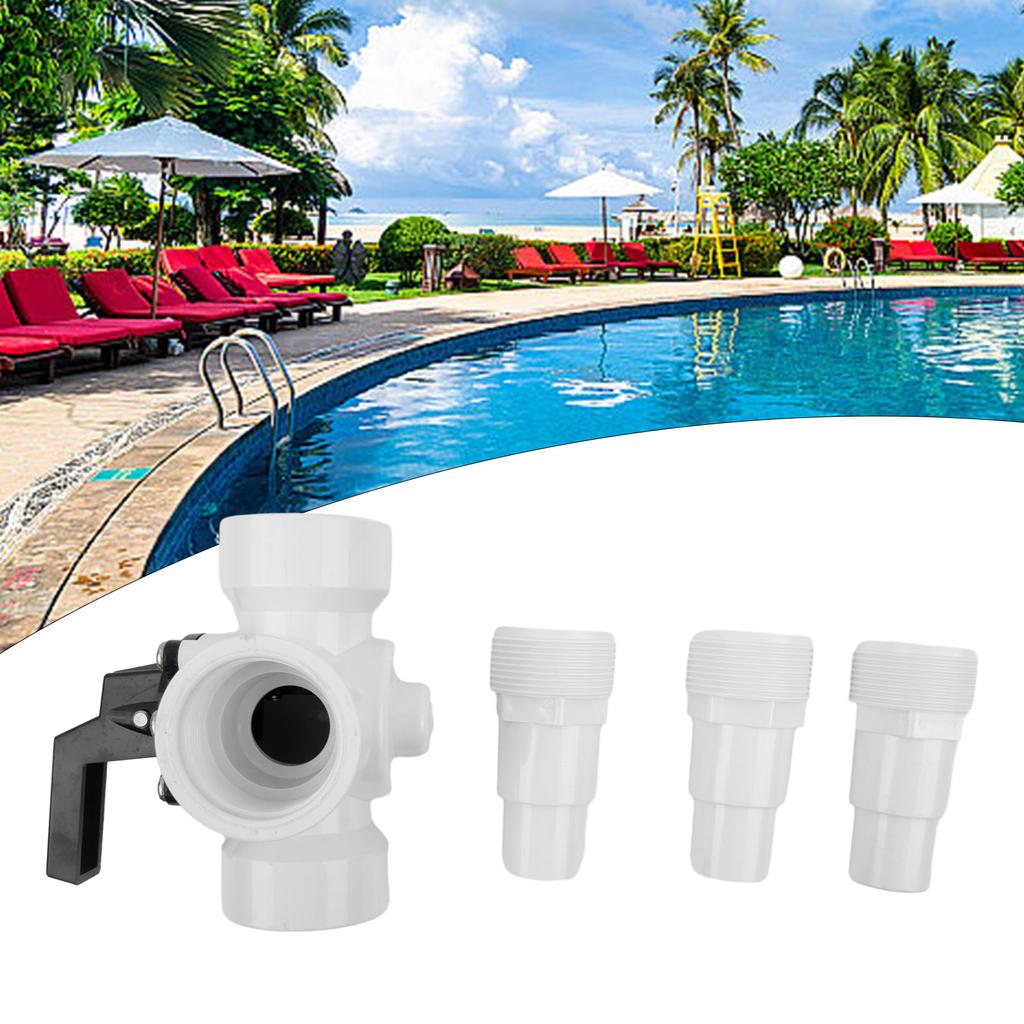3-Way Diverter Valve 3-way Valve For Solar Modules Regulate The Heating Power Replacement Solar Parts Pools Garden