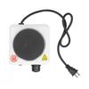 Mini Electric Stove 500W Multifunctional Adjustable Temperature Small Hot Plate Kitchen Countertop Heater for Milk