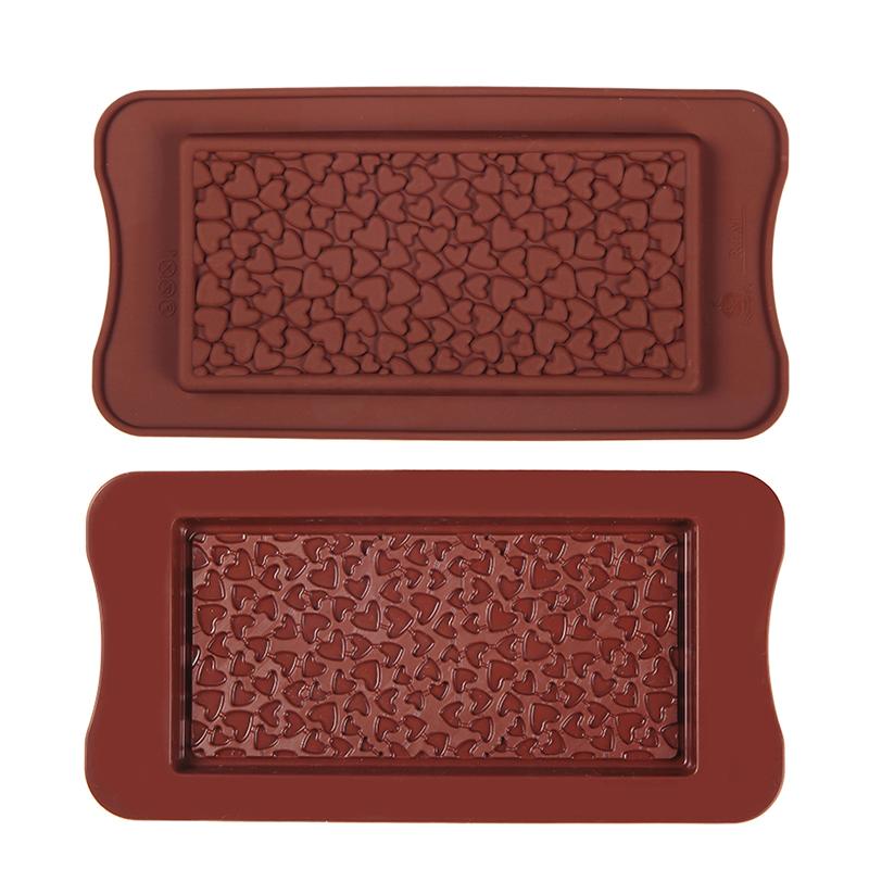Love Mold Silicone Baking Accessories DIY Chocolate Candy Molds Fudge Cupcake Decorating Supplies Baking Tools Cake Molds