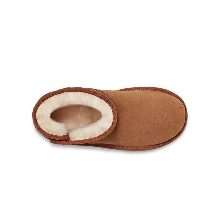 UGG T Jona Fleece Lined Snow Boots Kids' Boots Children Aged 3 7 Years Old Chestnut Brown (Unisex) Kids' Insulated Boots 1118890T CHE