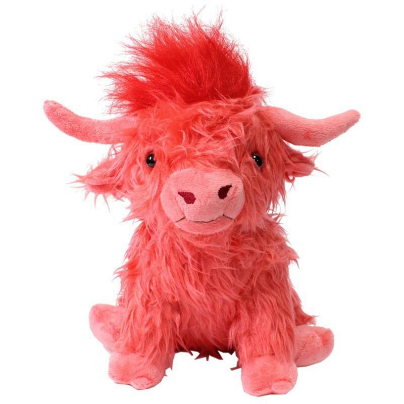 Highland Cow Plush Toy - Scottish Yak Doll Simulation 25 cm