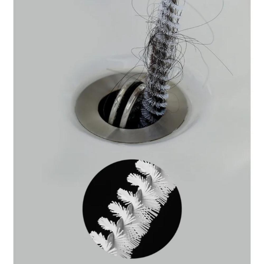 Freely Bendable Household Kitchen Sink Drain Anti Clogging Cleaning Hook Pipe Unclogger