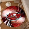 Tampa Bay Buccaneers Logo Round Mat, Anti-slip Circle Carpet Chair Rug For livingroom,Bedroom, Doormat Home Decor Gift Christmas Gifts