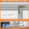 Sliding Glass Door Lock Stainless Steel Security Latch With Screws Child Safety Sliding Glass Door Locks For Window Closet Home