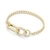 Swarovski Dextera Fashion Trend Mixed Link Bracelet Women Bracelet Gold 5636741