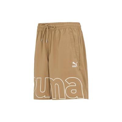 Letter Print Sports Casual Shorts Men Shorts Khaki 623412-85