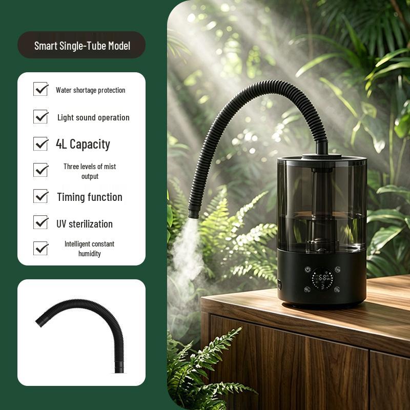 4L Dual Tube Silent Reptile Humidifier