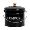 Kitchen Compost Bin Farmhouse Indoor for Waste Recycling Easy Clean Innovative Trash Dustbin Wastebasket Countertop Composter