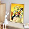 Disney Diamond Painting Donald Duck and Scrooge McDuck Restaurant Theme Illustration Cartoon 5D Diamond Cross Stitch Mosaic Home Decor Gift