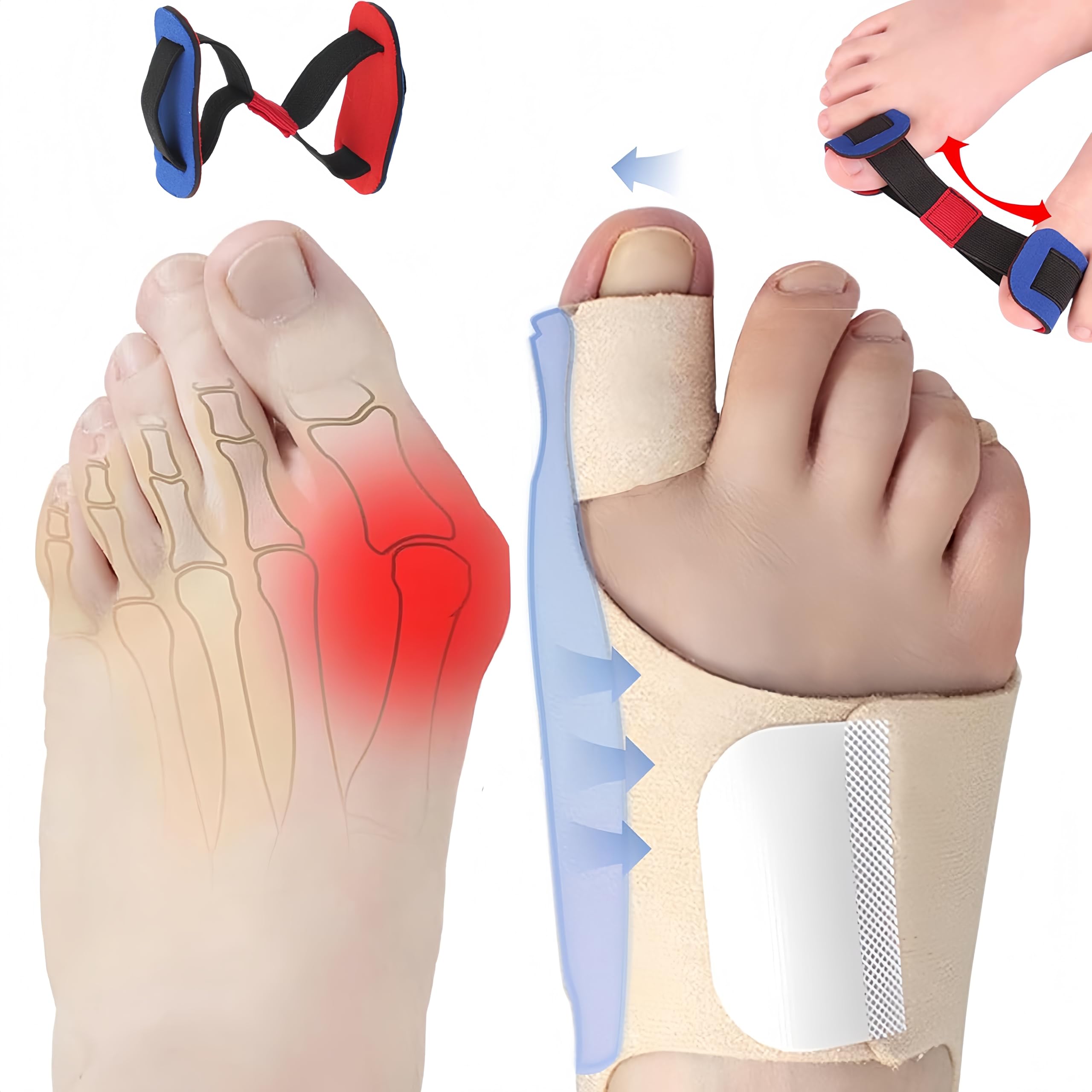 

KUENZ Toe Toe spring Toe 1 each for left and all easy to washable Spreader, Supporter, [4-step adjustment], stretcher, right, sizes, clean,