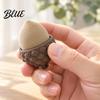 Interactive Keychain for Calm Acorn Fidget Clicker Keychain 3D Printed Clickable Sensory Handheld Focus Tool Office Toy Stress Relief Desk