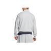 Under Armour Half-Zip Pullover Sports Casual Sweatshirt Men sweatshirt Gray 1386550-011
