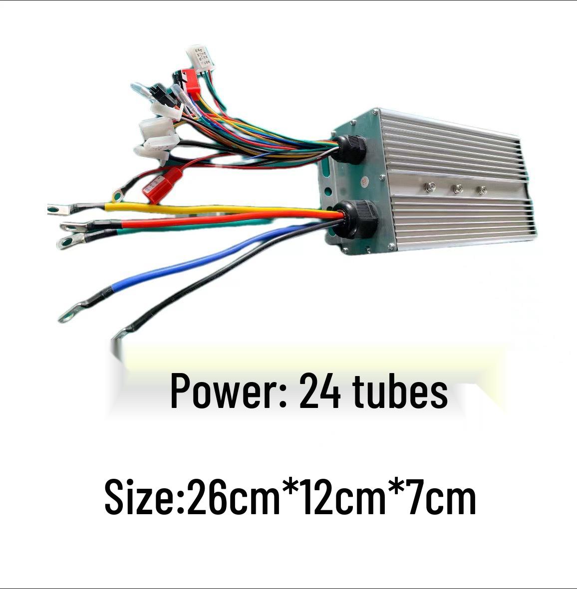 Универсальный двухрежимный бесщеточный контроллер для электромобиля (48В-72В, 350Вт-1000Вт)