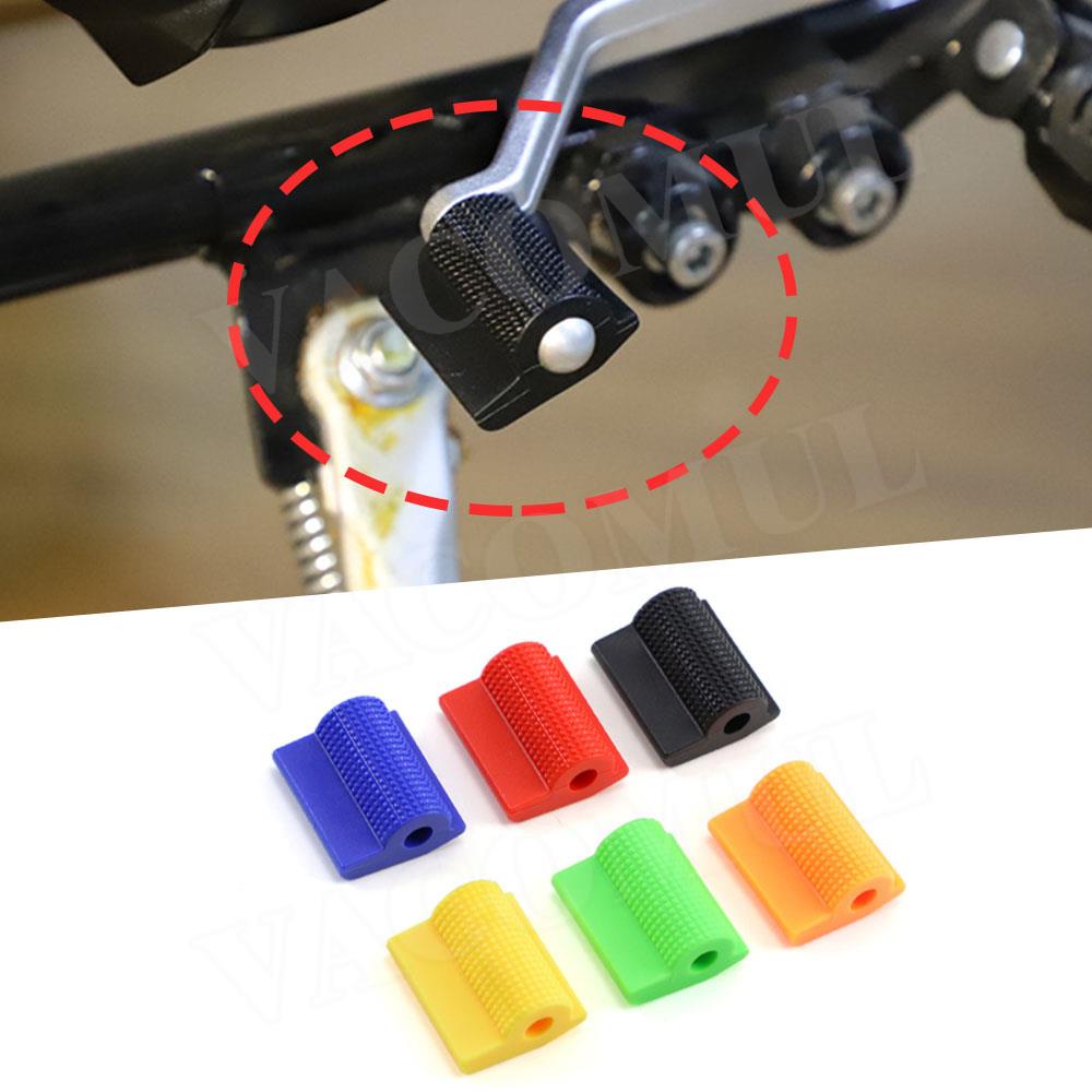 

Motorcycle Shift Gear Lever Pedal Rubber Cover Shoe Protector Foot Peg Toe Gel For Motorcycle Decoration Accessory