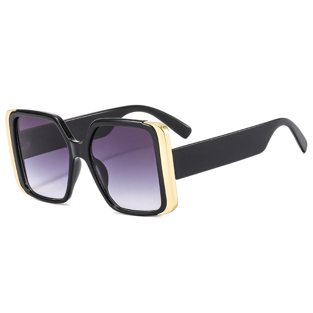 New Square Sunglasses For Women Men Gradient Lenses Vintage Designer Luxury Shades UV400 Green Sun Glasses