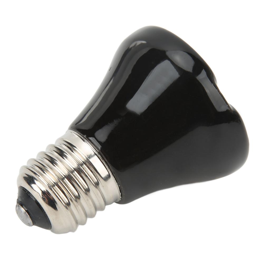 Keramik-Reptilien-Wärmelampe, Mini-Infrarot-Wärme-Keramik-Amphibien-Heizlampe für Eidechsen