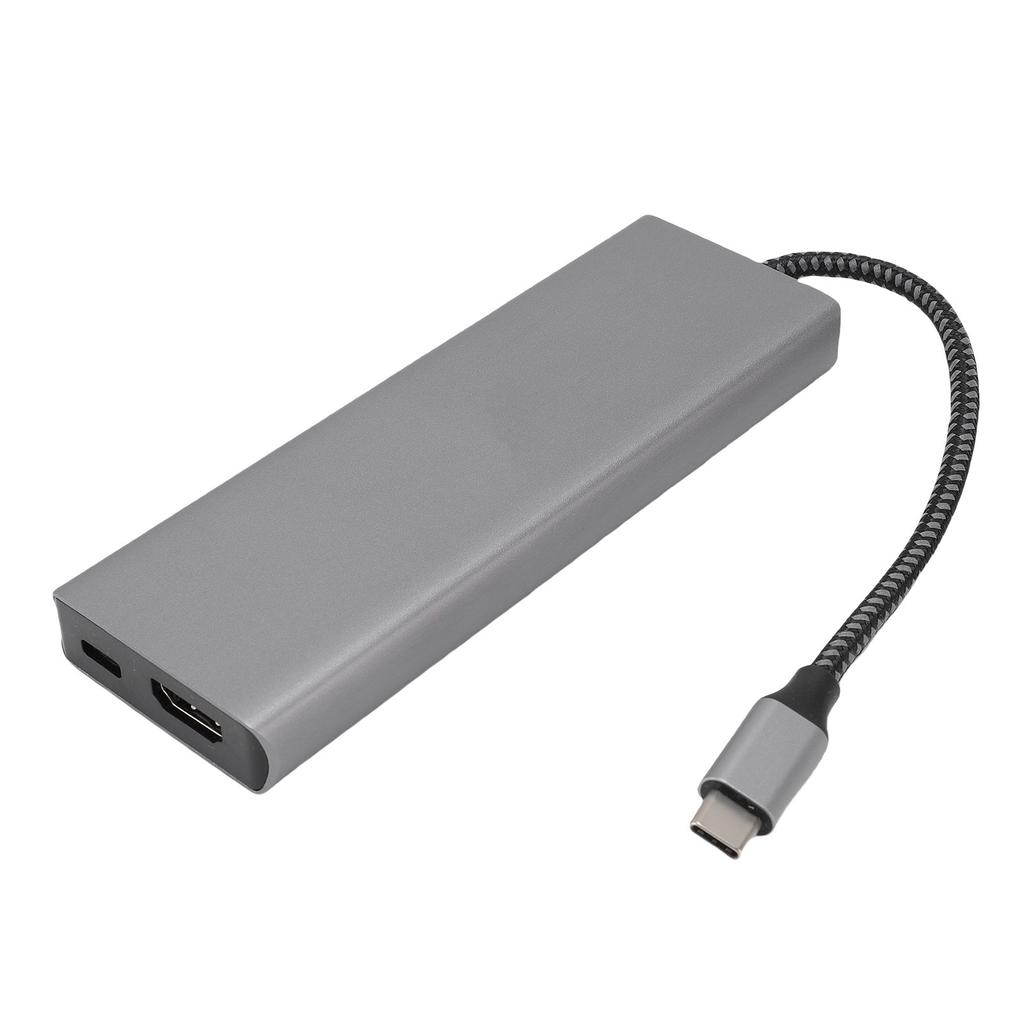TYPE C Hub Fit for Studio Display Aluminum Alloy Multifunctional 8 in 1 Laptop USB C Hub 4K Video Output