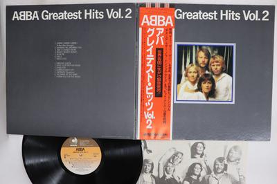LP Record ABBA  Greatest Hits Vol. 2 DSP5113 DISCOMATE 1979 Japan Obi Pop Used