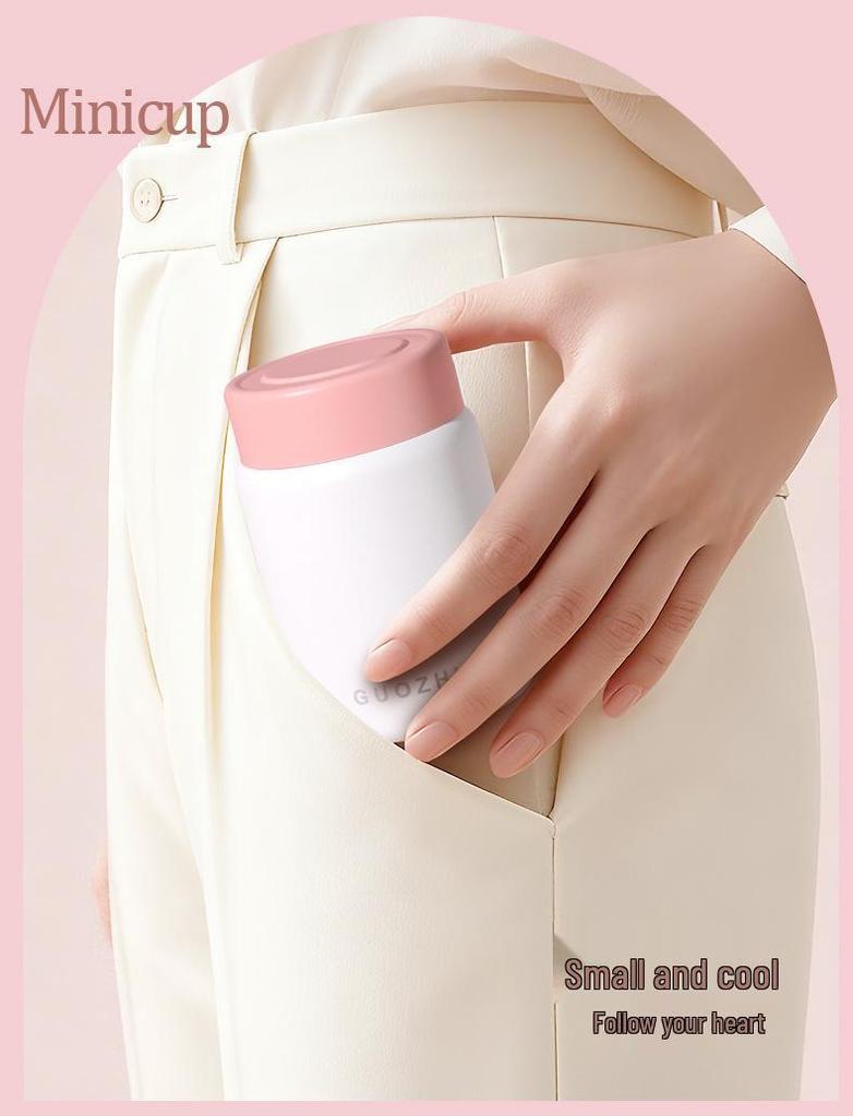 Premium 316 Edelstahl Isolierter Mini-Becher zum Schmoren und für Kaffee