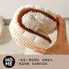 Thick Sole Warm Winter Slippers Non Slip Cotton House Shoes for Couple Breathable Indoor Outdoor Comfortable