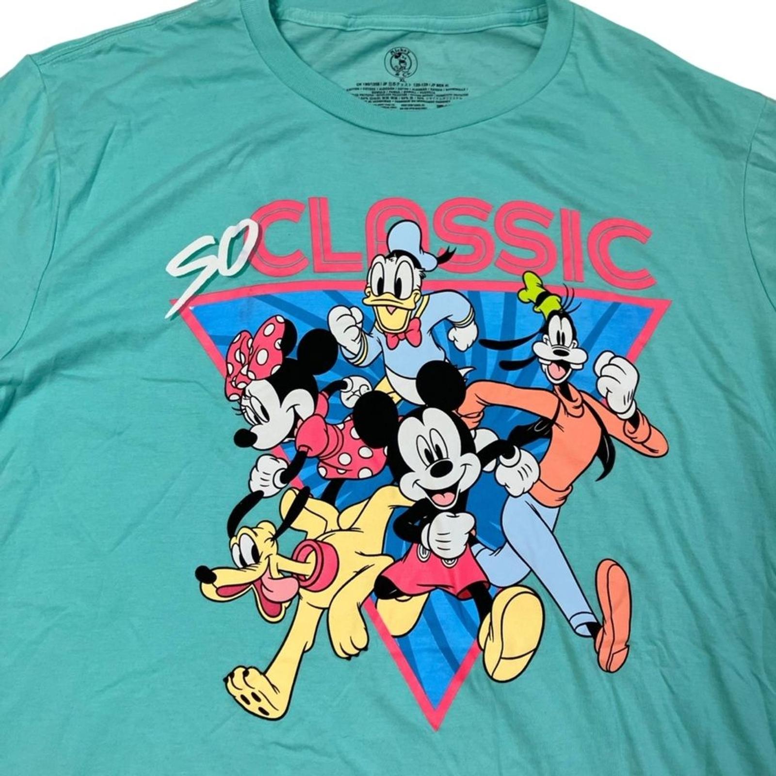 Disney Parks Mickey Mouse T-Shirt Mens XL Cotton Ears Retro Pluto World 80s XXXXL