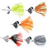 5 sztuk przynęt powierzchniowych Swim Jig ze spinnerem przynęty na bass przynęty obrotowe Metalowy spinnerbait Jig