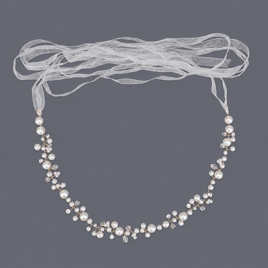 Elegant Silver Rhinestone Wedding Belt – Versatile High-End Dress Accessory for Fashion Shows and Performances