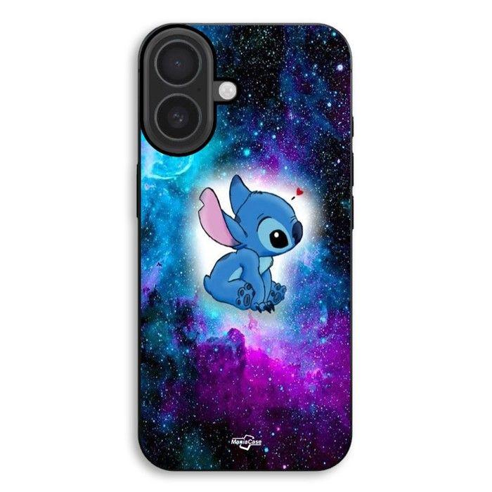 Coque de téléphone - MANIACASE - iPhone 17 - Silicone TPU - Souple - Motif Stitch ohana