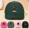 Cartoon Knitted Baseball Hat Mesh Hat Cute Summer Daily Children Adult Sun Hat Travel Hat