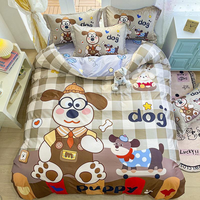 

Домашній текстиль Покривало на ліжко Наволочка 1.2M1.5M1.8M.200M Простирадло з наволочкою 3шт4шт Підковдра Весняно-літня постільна білизна Suitable for 1m2 bed 3pcs