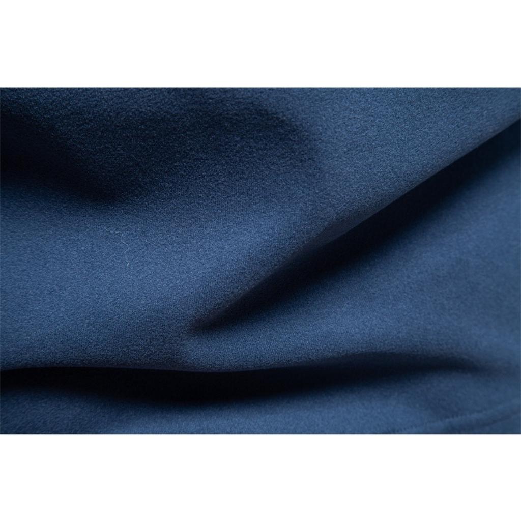 Podzimní a zimní nová pánská košile s dlouhým rukávem a polovičním zipem, s teplým spodním dílem z německého sametu, pánská mikina