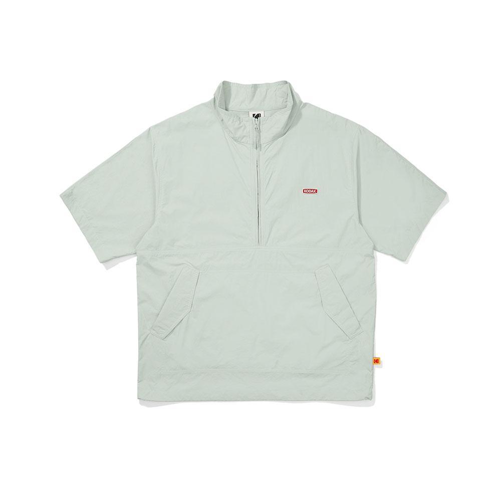 Kodak Breeze Pop Stand Neck Anorak Mint Green