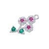 4Pcs/lot,Sports Charms Rugby/Football/Flowers/Celebration Series Pendants DIY Jewelry Accessories:VD1533–VD1544