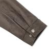 ANDAGAIN Minimal Suede Collar Jacket (Khaki