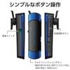 Elecom Wireless Headset Bluetooth Single Ear Compact Hands-Free Eartip with Mic Mute, Power Switch, Volume Button, Multi-Point Connection