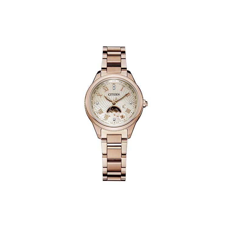 CITIZEN Ecology Drive Collection C Collection Light Powered Quartz Movement Watch Women s Watch EE1006-51W Gold Strap