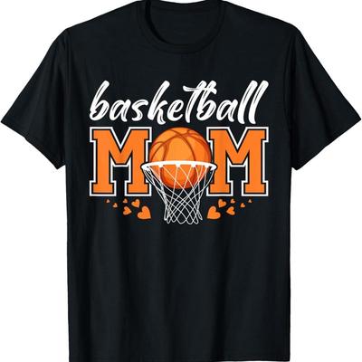 Basketball Mama Mutter Spieltag Damen T-Shirt